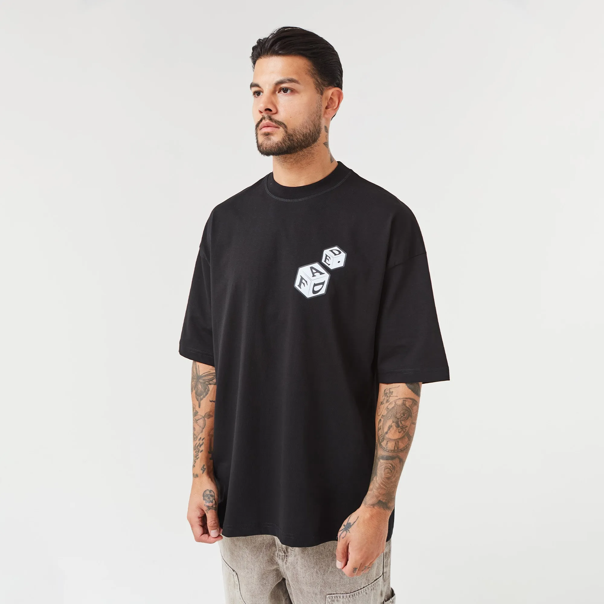 Lucky Roll T-Shirt | Black