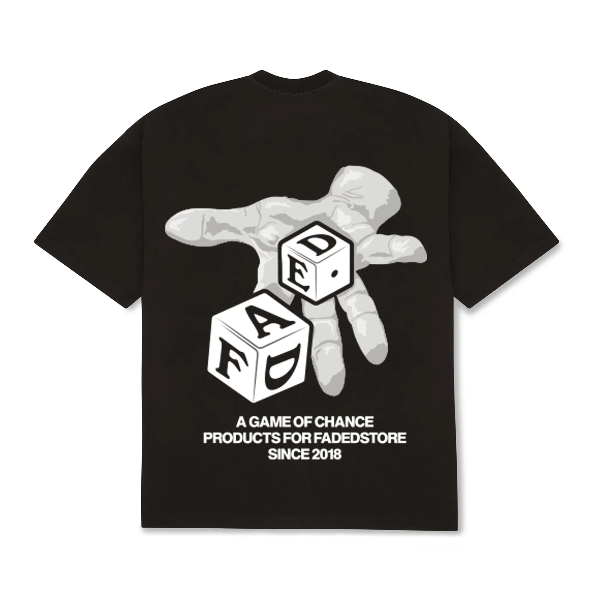Lucky Roll T-Shirt | Black