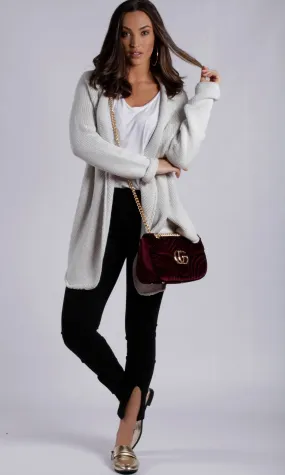 LY17311B Rolled Lapel Knit Cardigan(Pack)