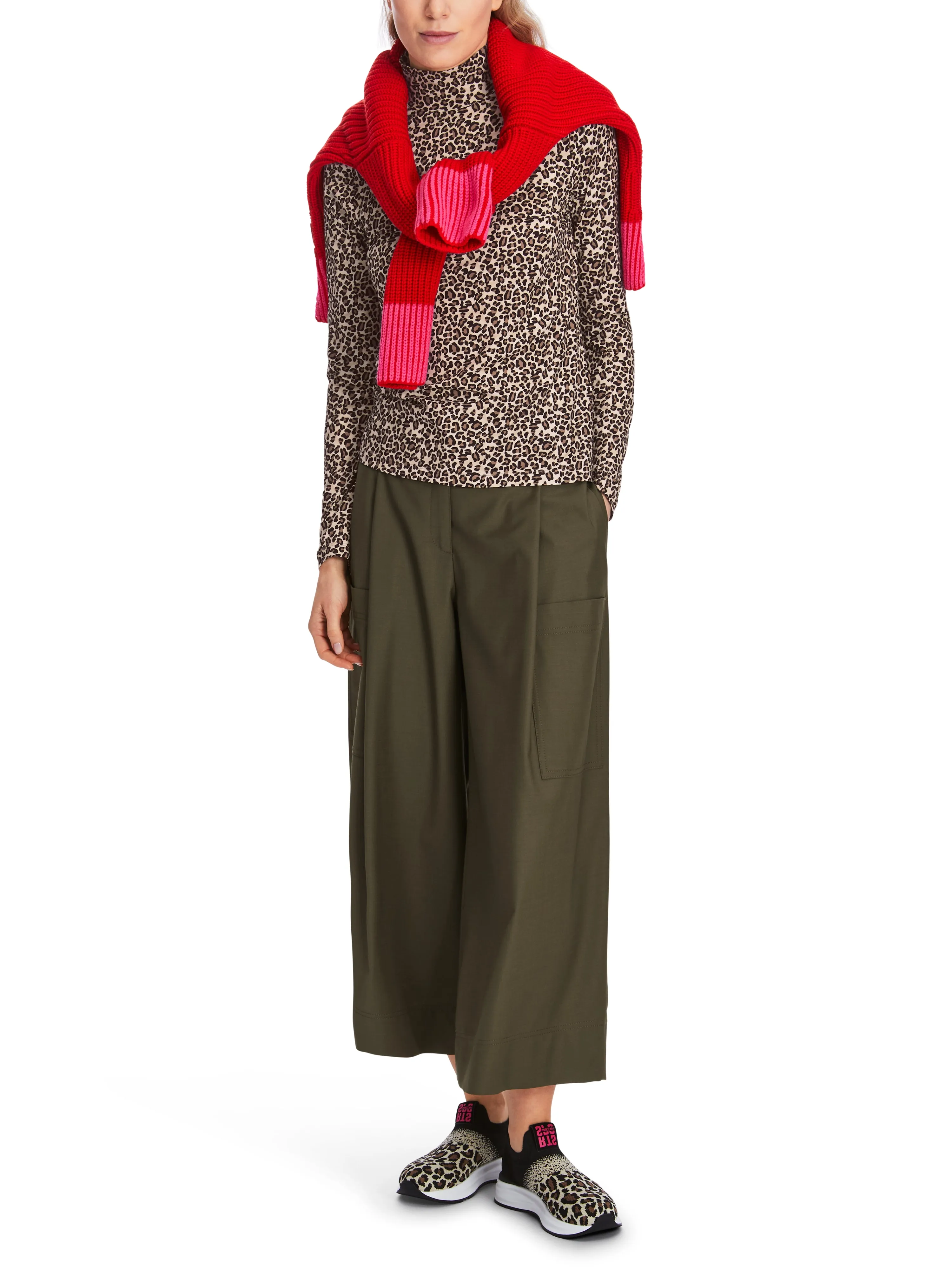 MARC CAIN Leopard Print T shirt