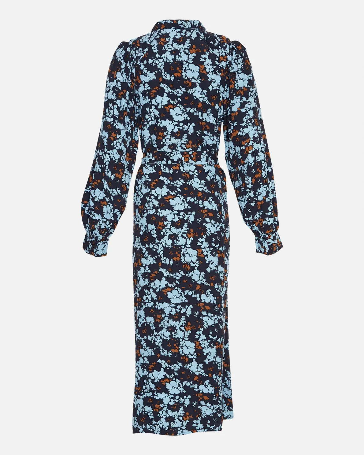Marcia Morocco Shirt Dress Aop - Baltic Sea Flwr