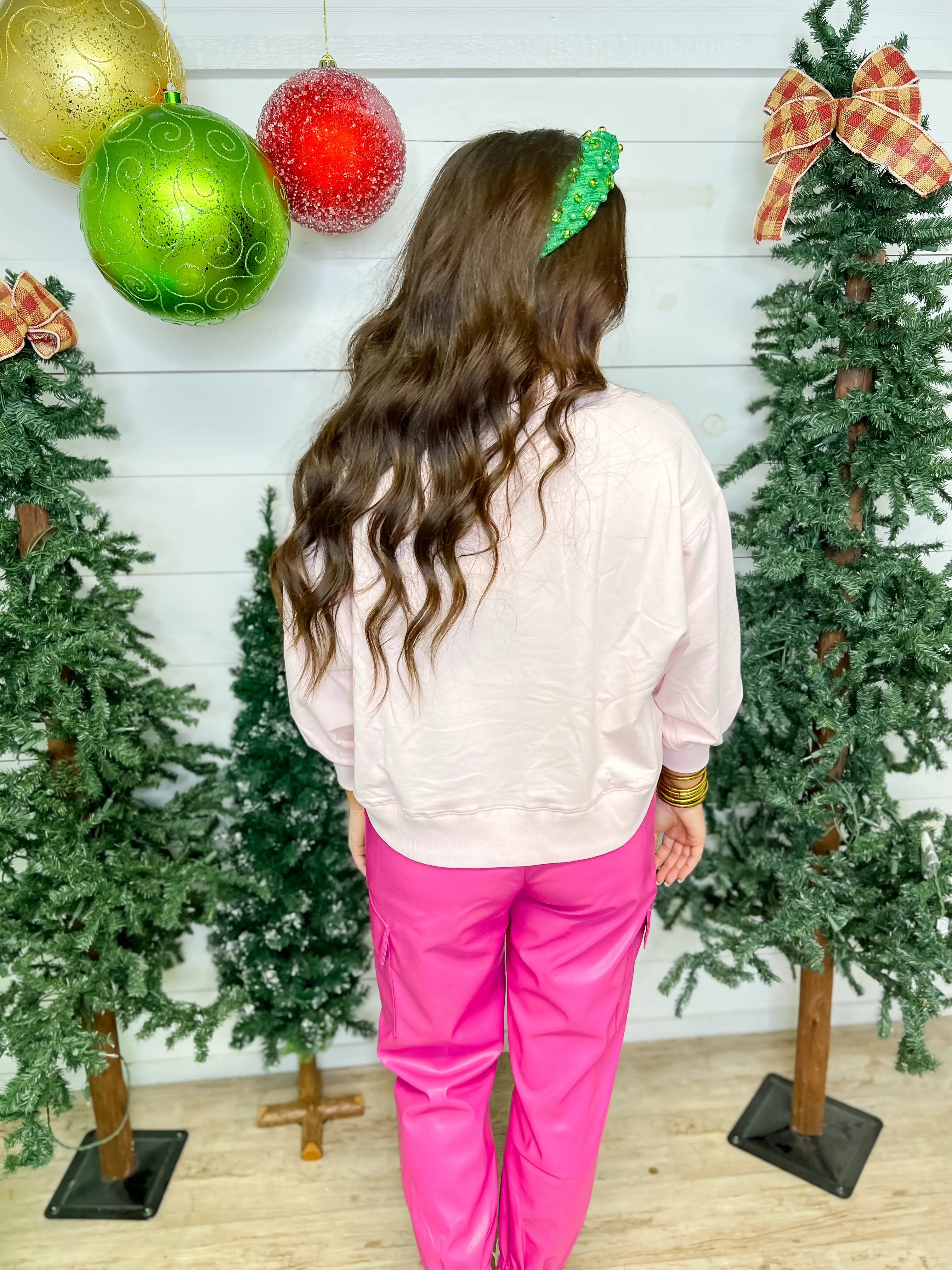 {Mary Square} Millie Champagne Bottle Sweatshirt