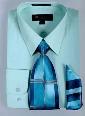 Men Dress Shirt SG-21-Mint