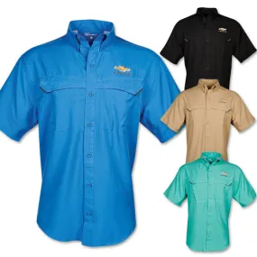 Men's Chevrolet Gold Bowtie Fishing Shirt
