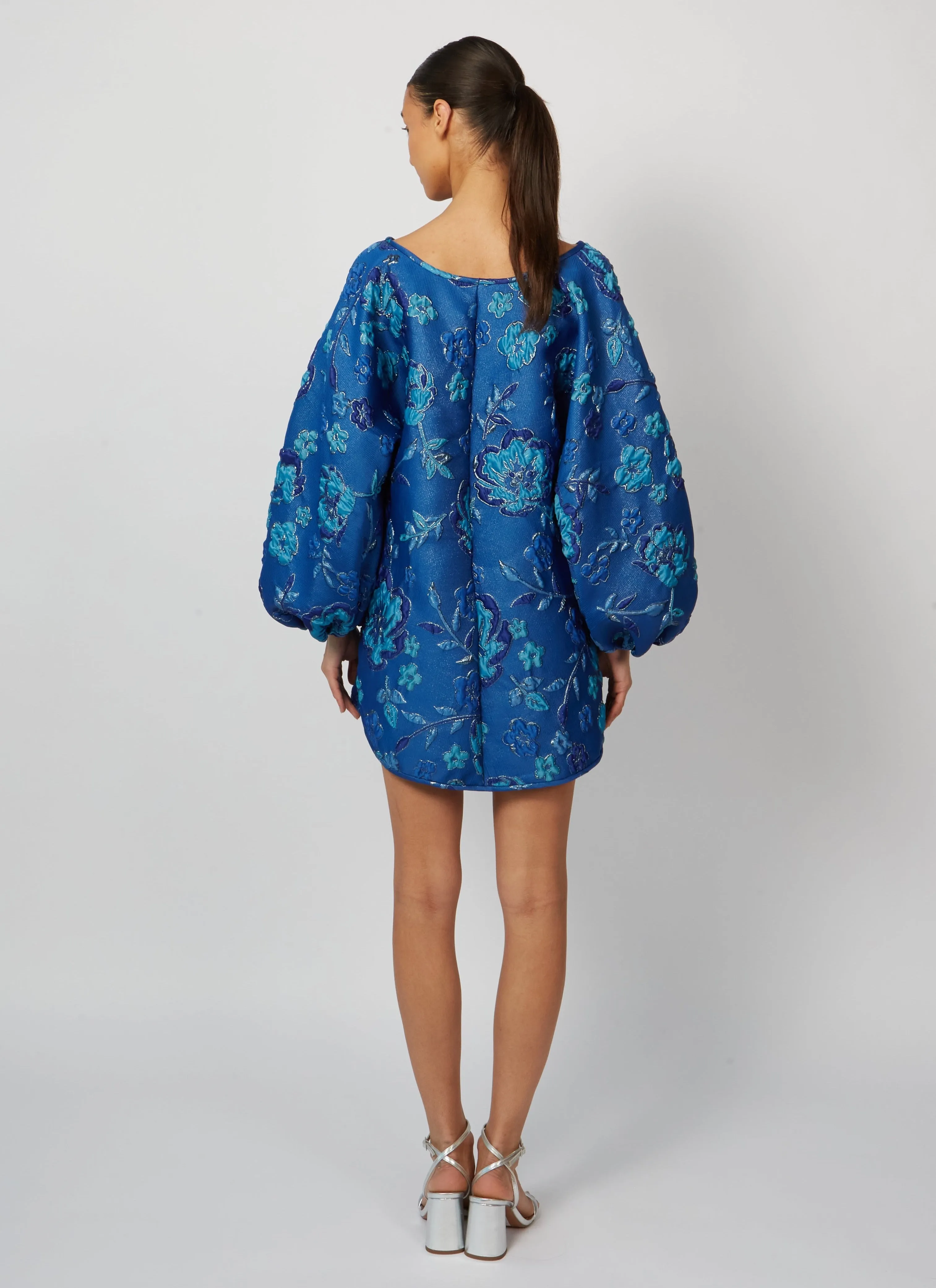 Monochrome Blue Good Luck Dress