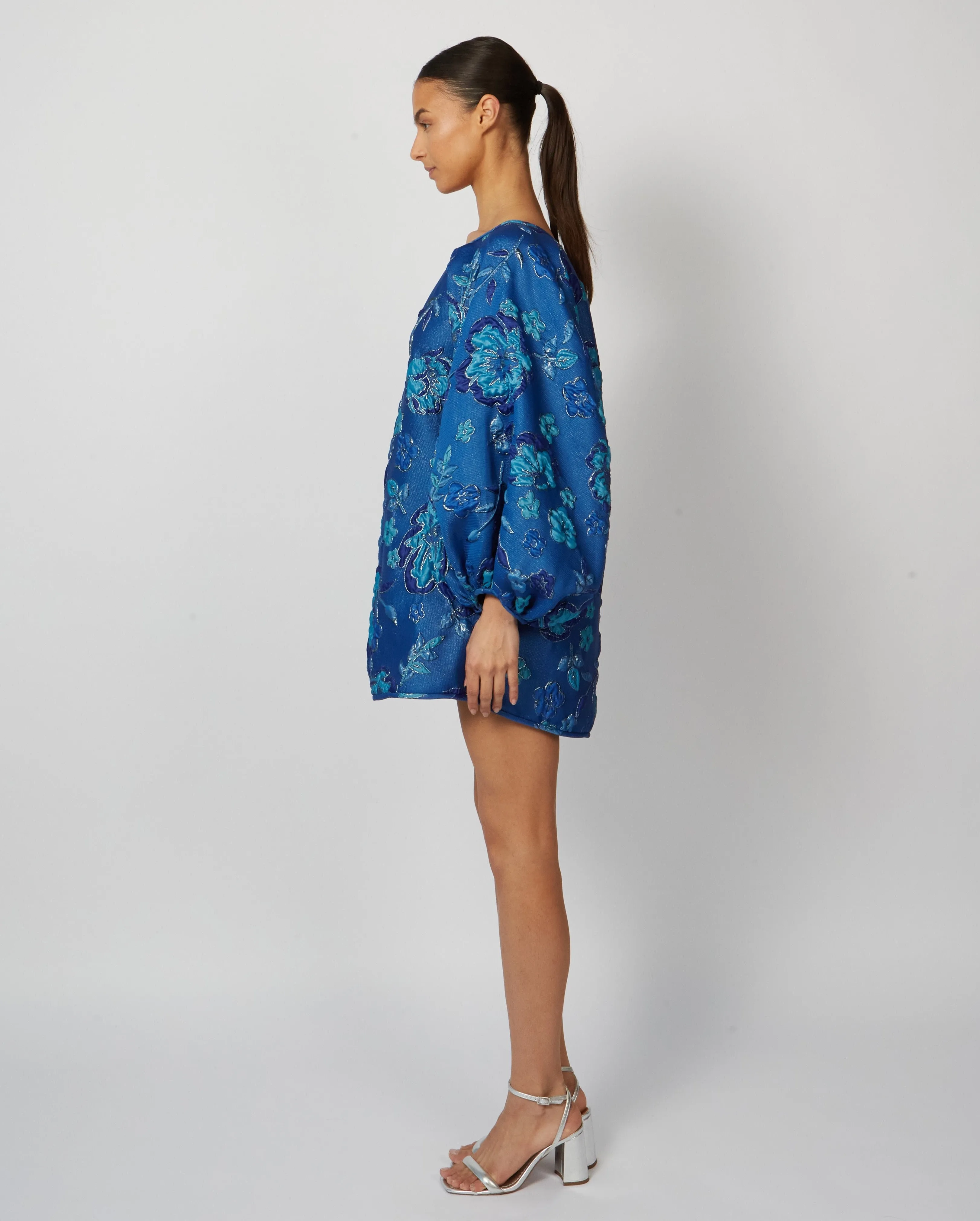 Monochrome Blue Good Luck Dress