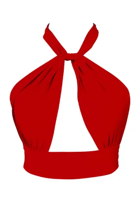 Monochrome - Red Vera Top