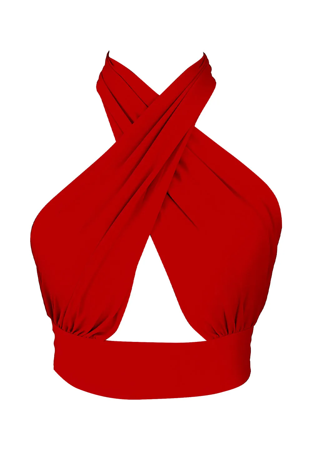 Monochrome - Red Vera Top