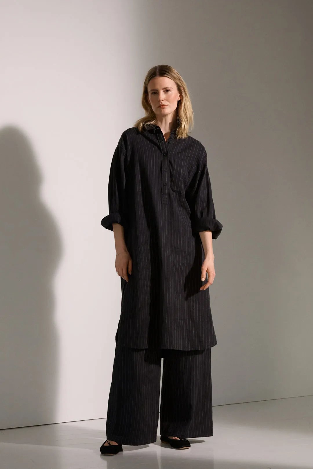 Moshi Moshi Mind Relieve Shirtdress Stripe