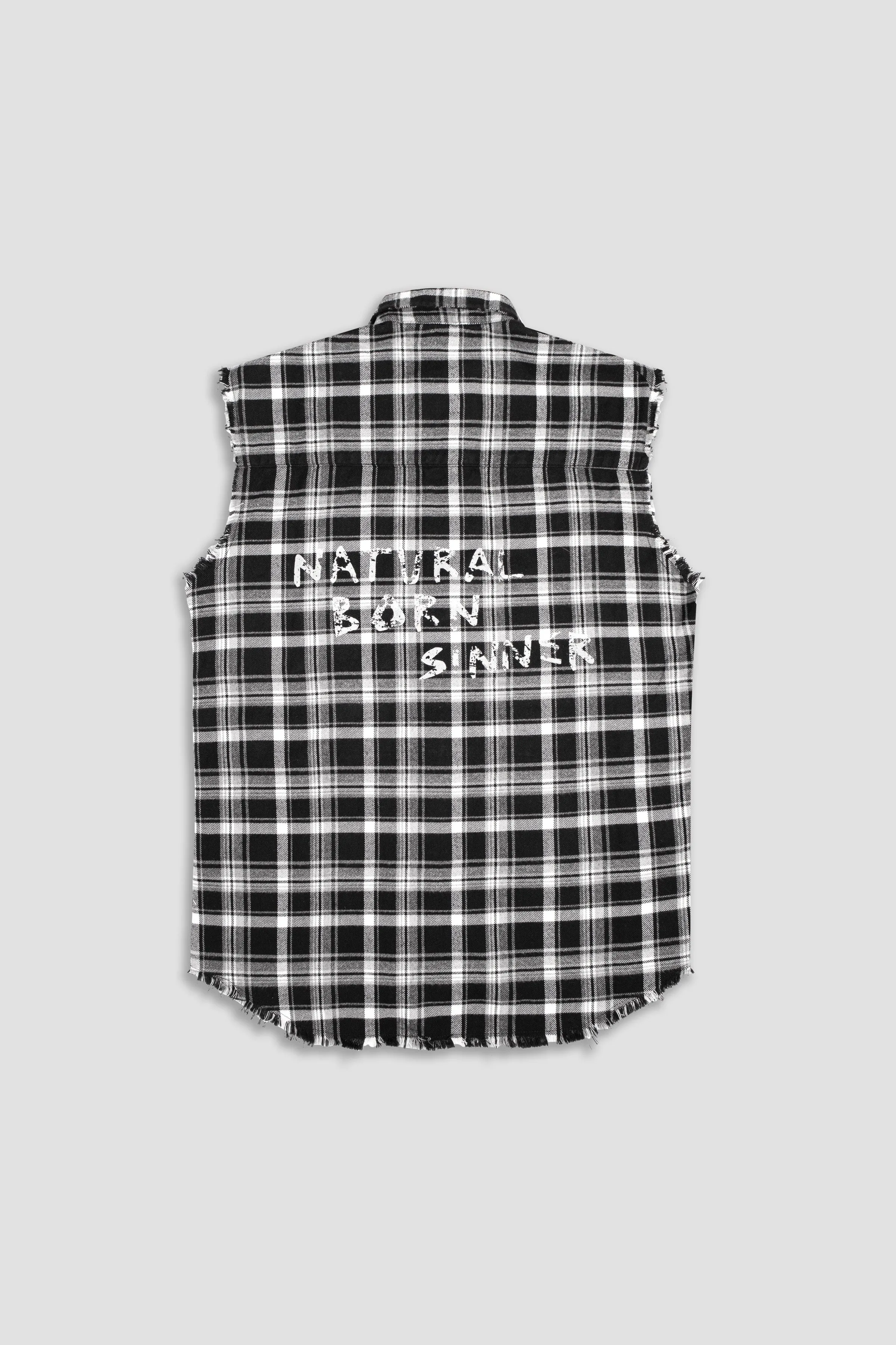 NATURAL BORN SINNER SLEEVELESS SHIRT TALL