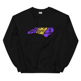 North Carolina 3 Regions Purple & Gold Unisex Sweatshirt