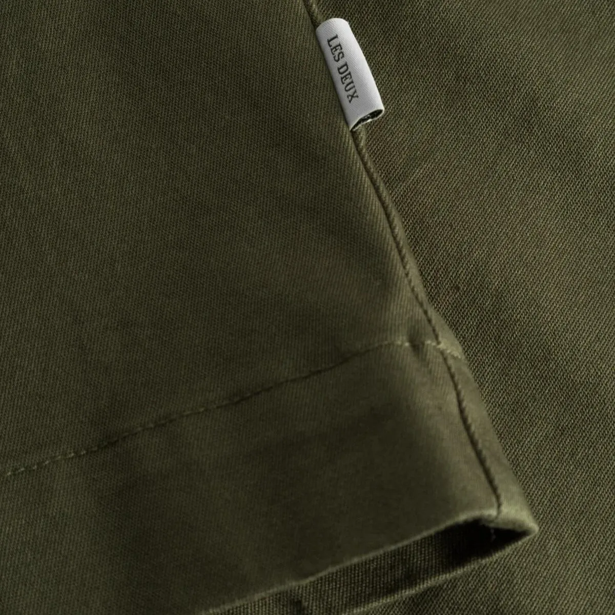 Olive Night Langley Cotton Overshirt