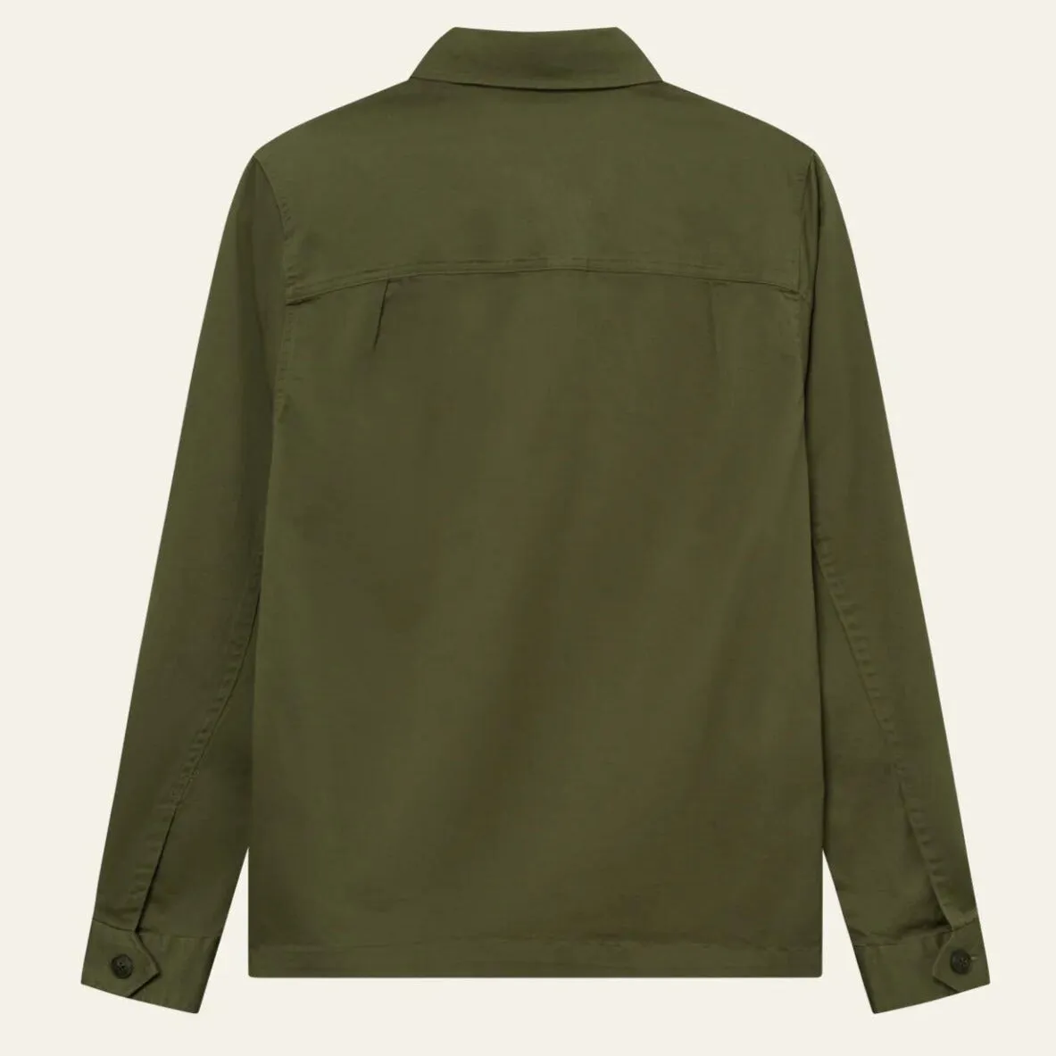 Olive Night Langley Cotton Overshirt