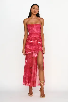 One & Only Pink Knit Maxi Dress