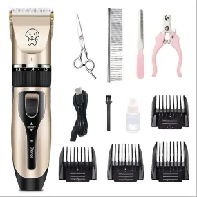 Package 5 Professional fur trimmer for pets electric clippers hair clipper AZ16092