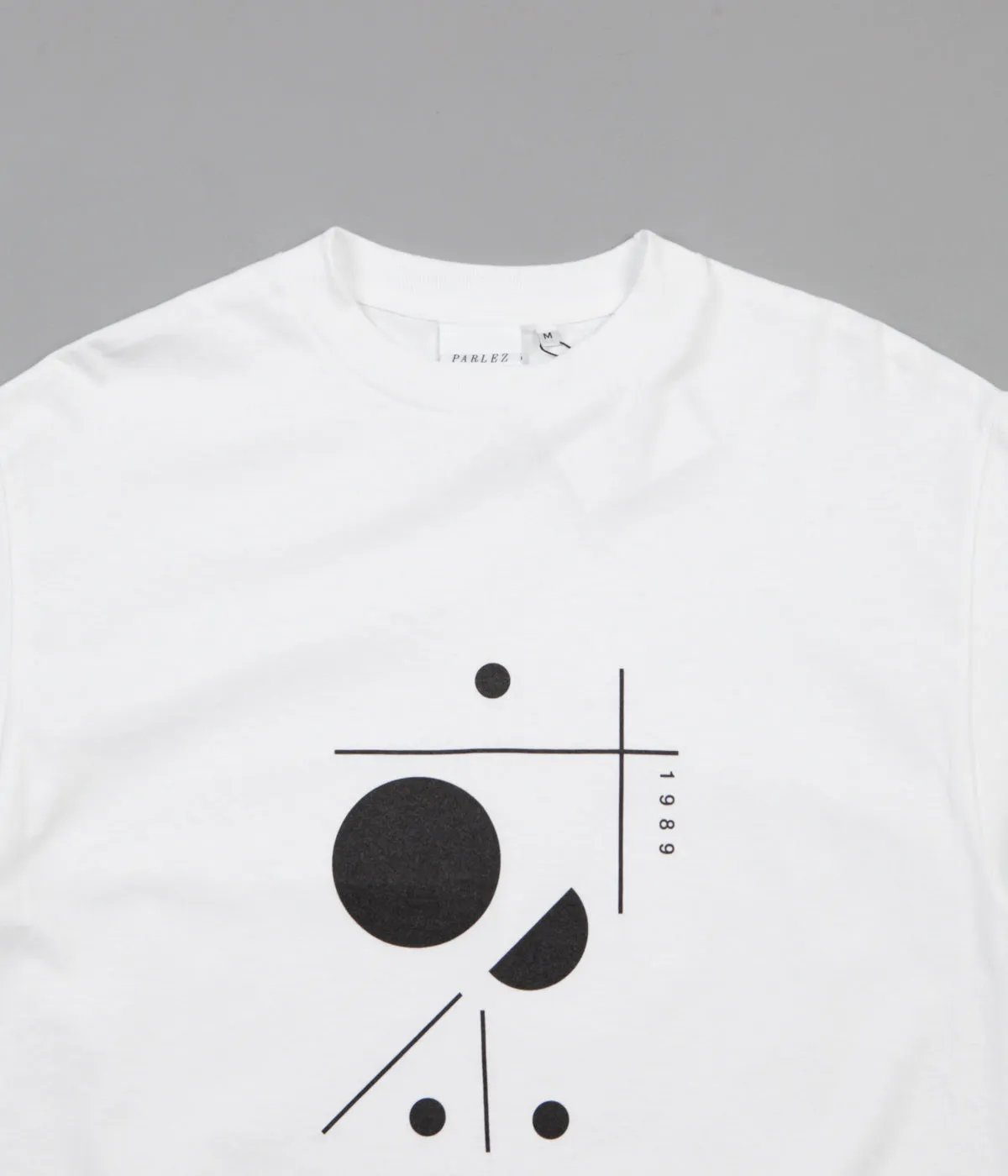 Parlez Shape Long Sleeve T-Shirt - White