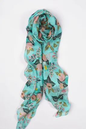 PERFECT POSY SILK SCARF