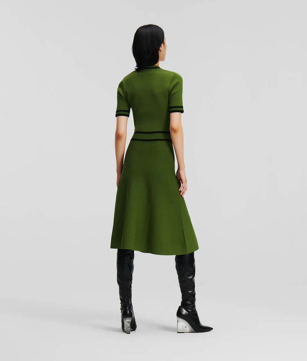 POLO KNIT DRESS
