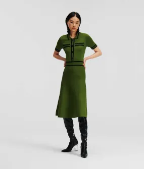 POLO KNIT DRESS