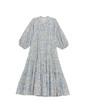 Poplin Shirt Dress - Blossoms
