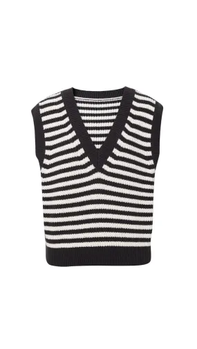 PORCELAIN AESTHETICS KNIT VEST