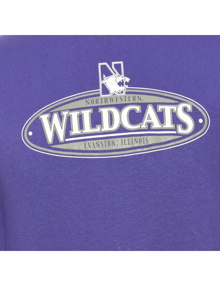 Puma Wildcats Purple Sports Sweatshirt - M