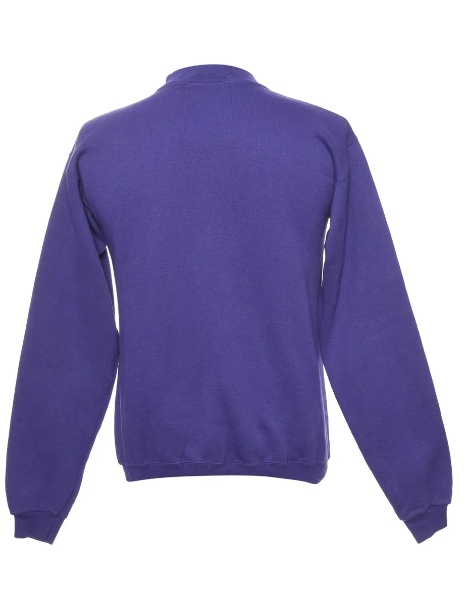Puma Wildcats Purple Sports Sweatshirt - M