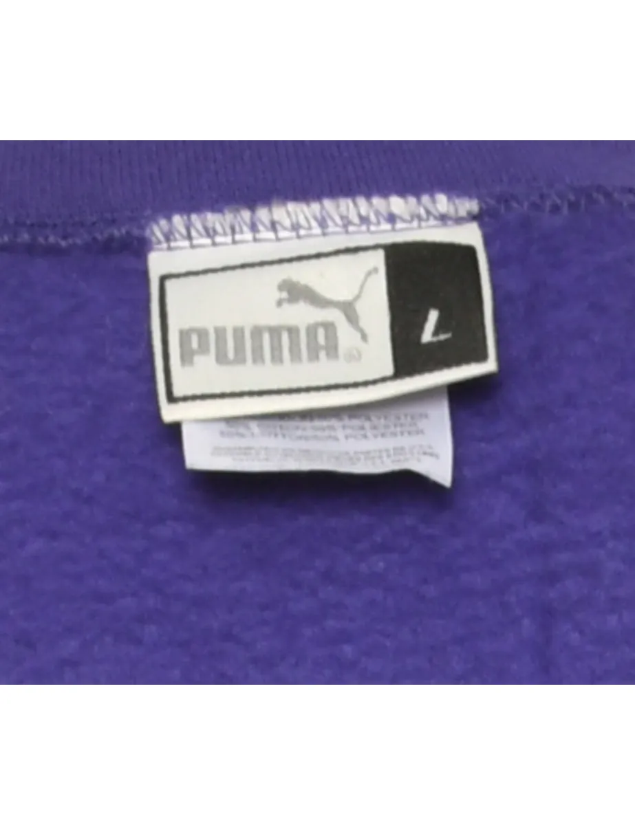Puma Wildcats Purple Sports Sweatshirt - M