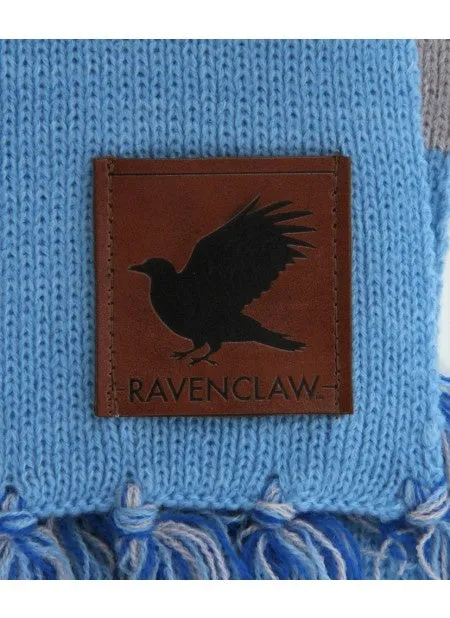 Ravenclaw Patch Striped Scarf