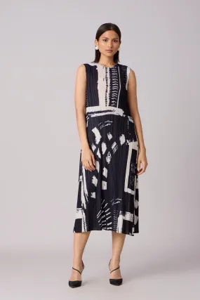 Renne Dress - Black & White