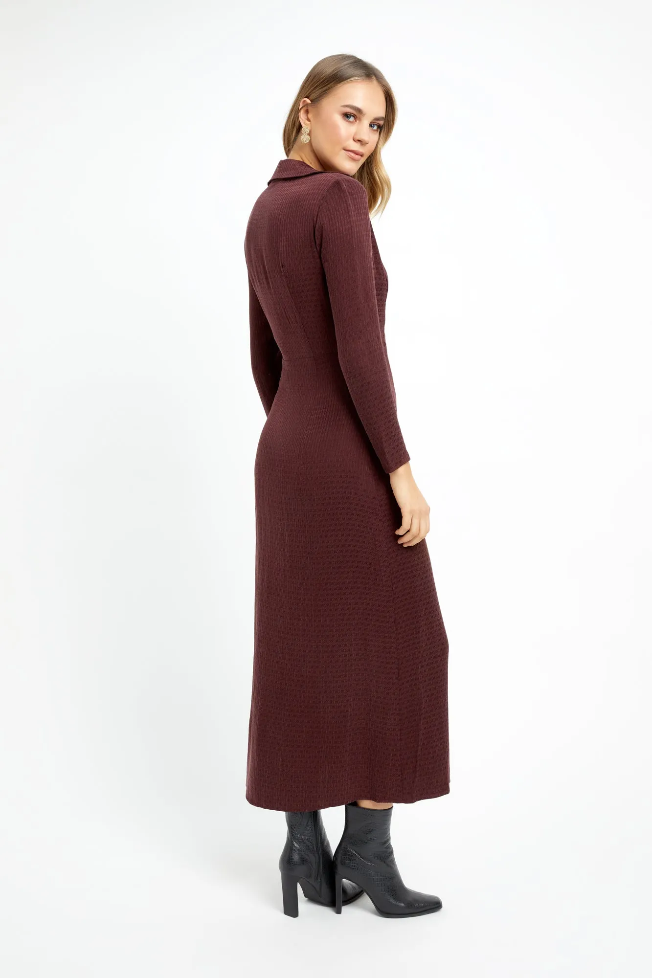 Roxana Long Sleeve Shirt Dress