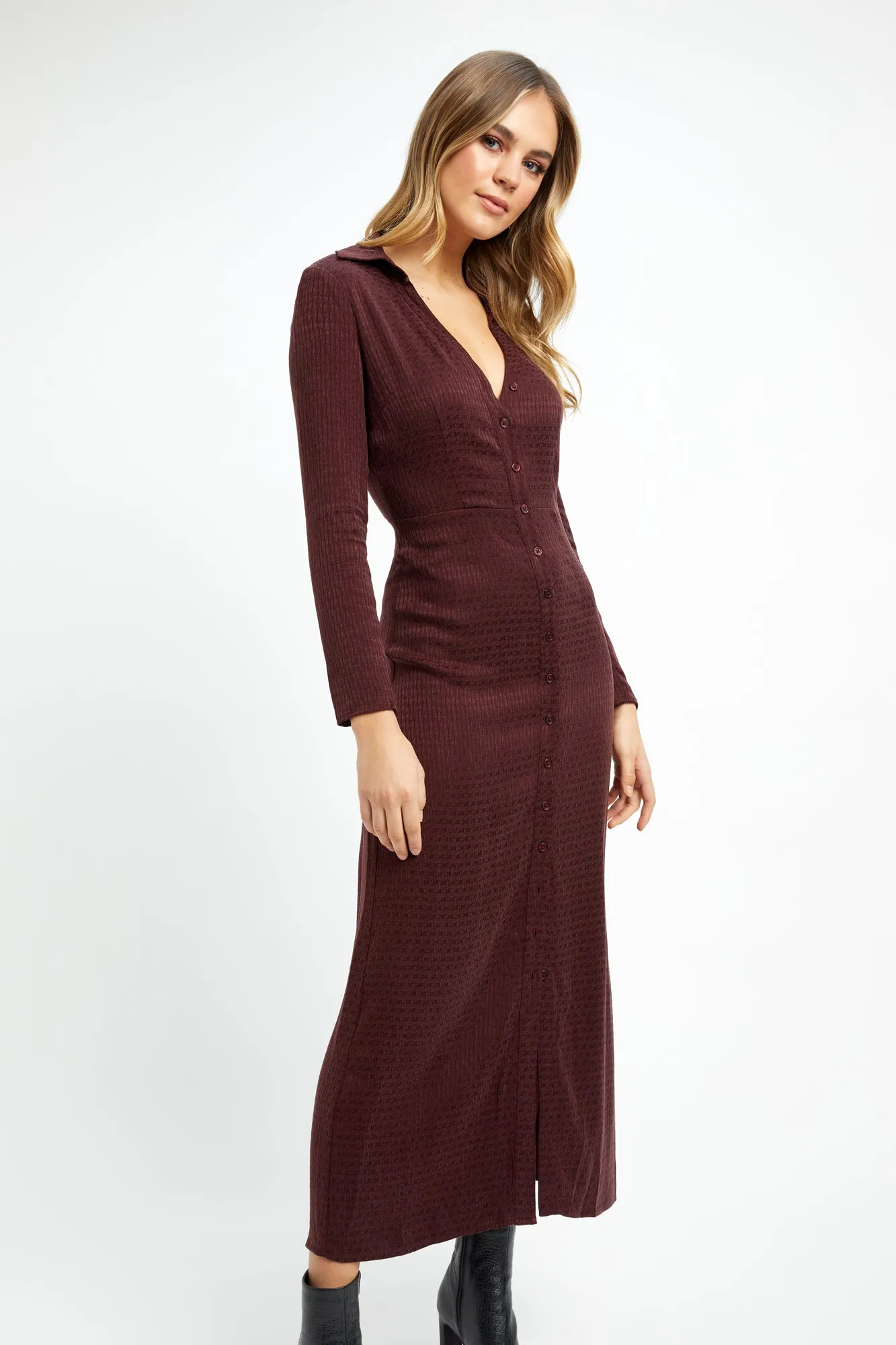 Roxana Long Sleeve Shirt Dress