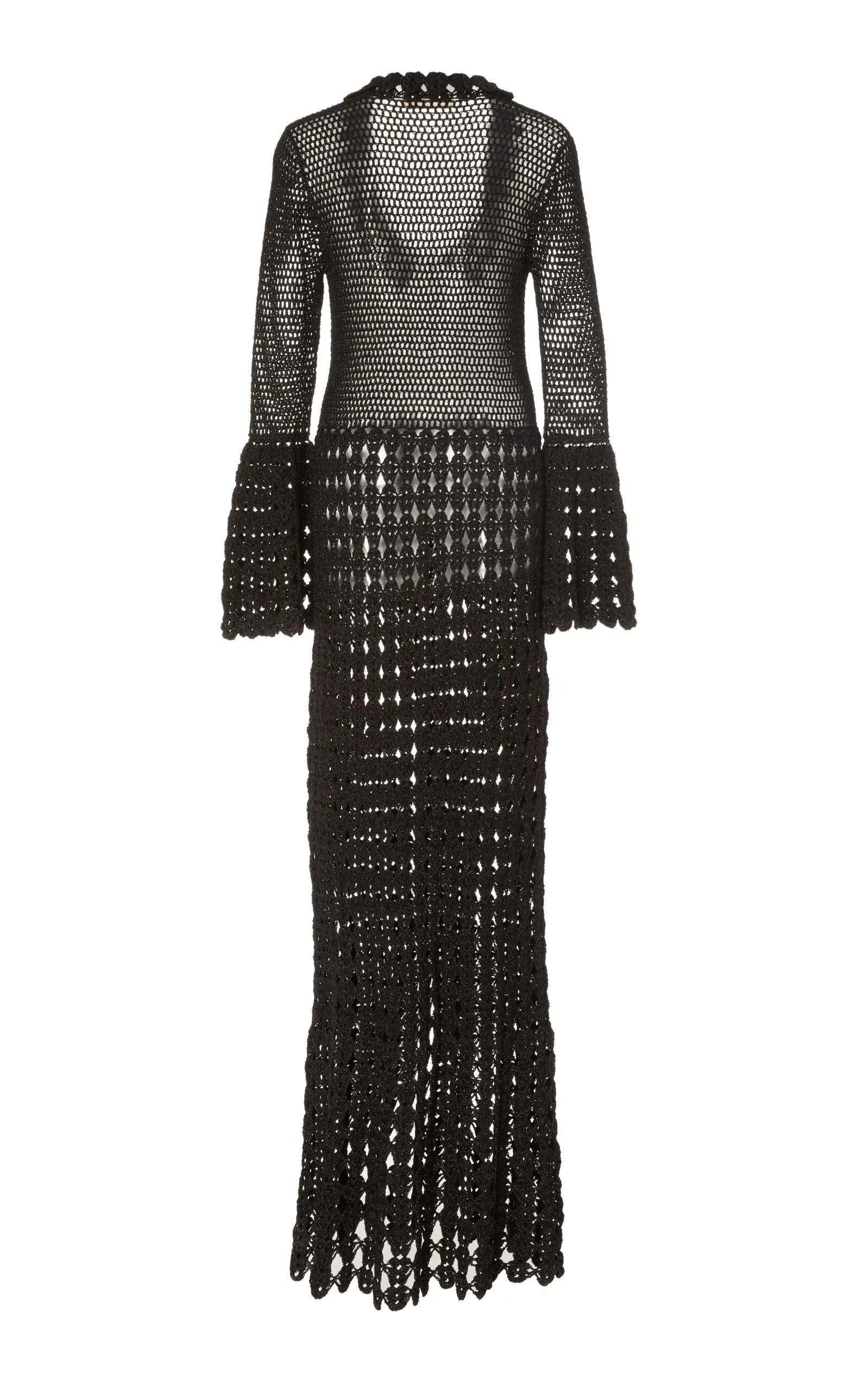 Runway Open Knit Dress
