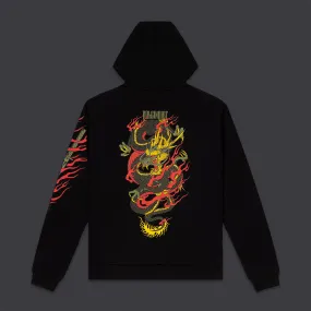Ryu Dragon Hoodie Black