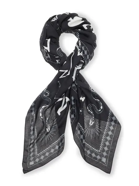 Sara Headkerchief Black Magic