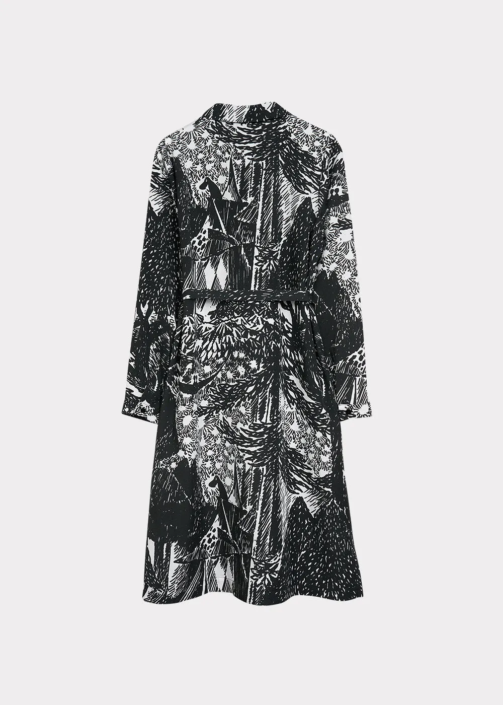 Shirt Dress Autumn Garden