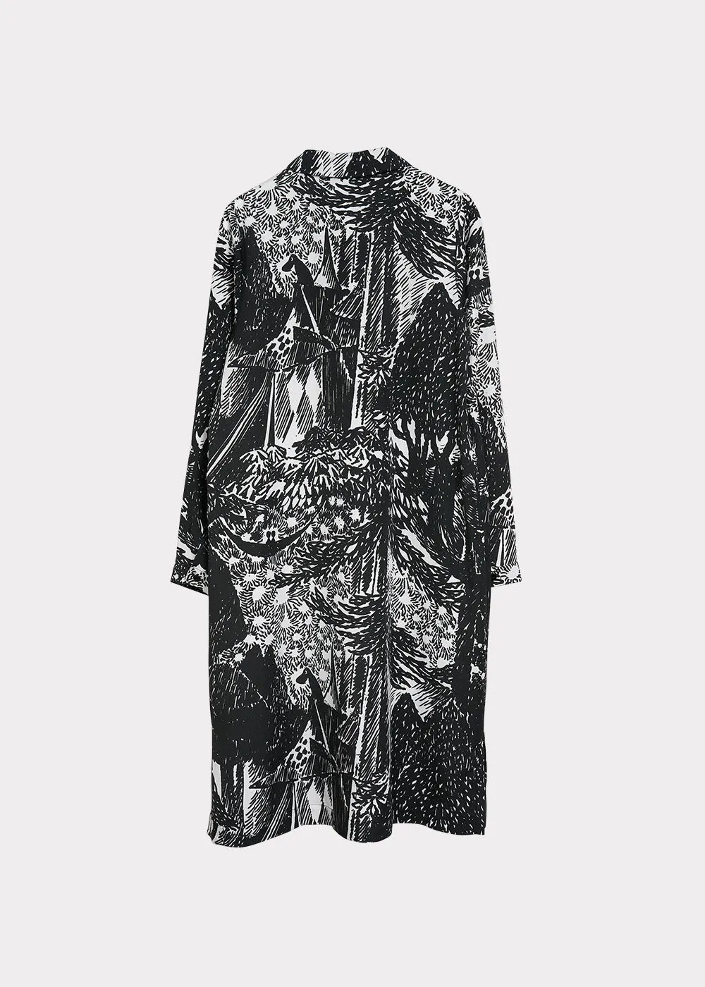 Shirt Dress Autumn Garden