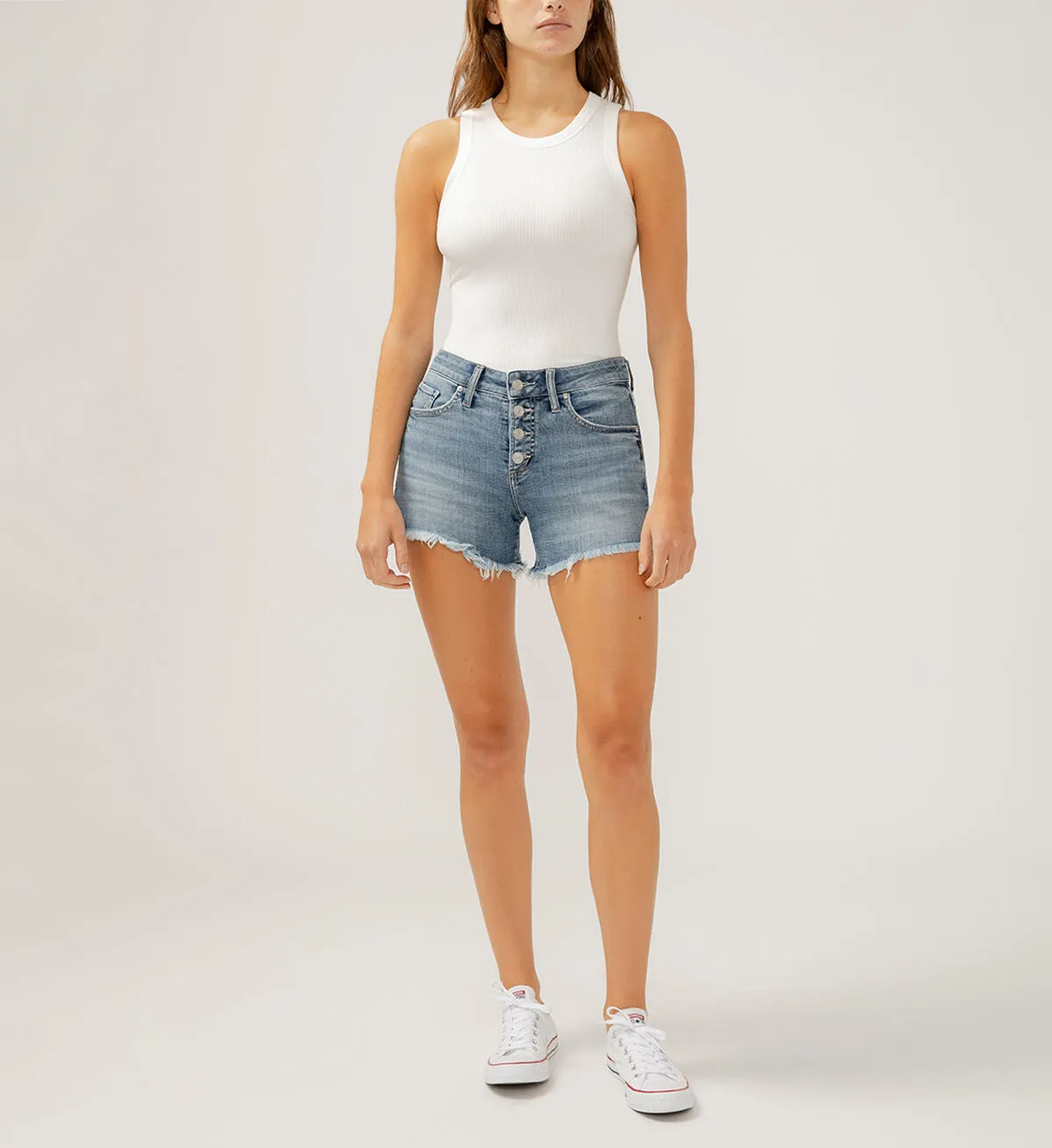 Silver Boyfriend Short ECF266