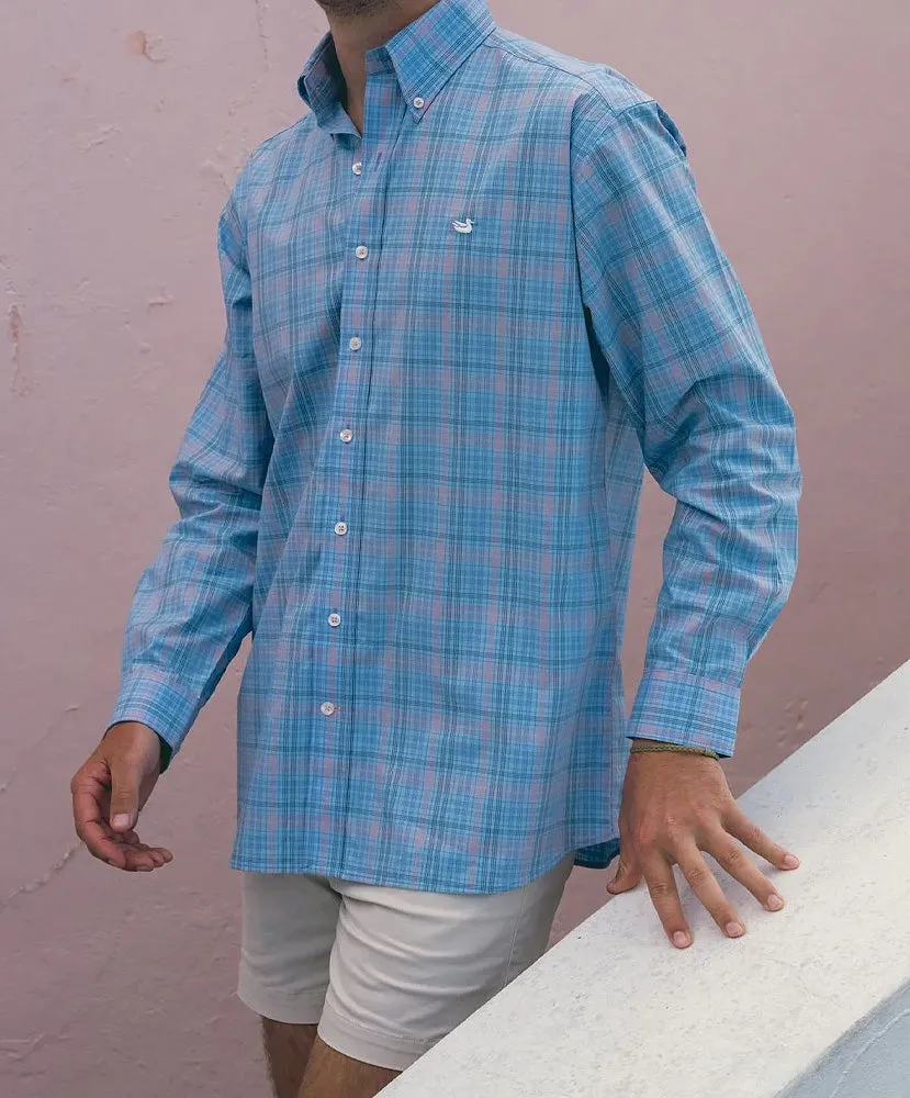 Southern Marsh - Aiken Windowpane Wrinkle Free Dress Shirt