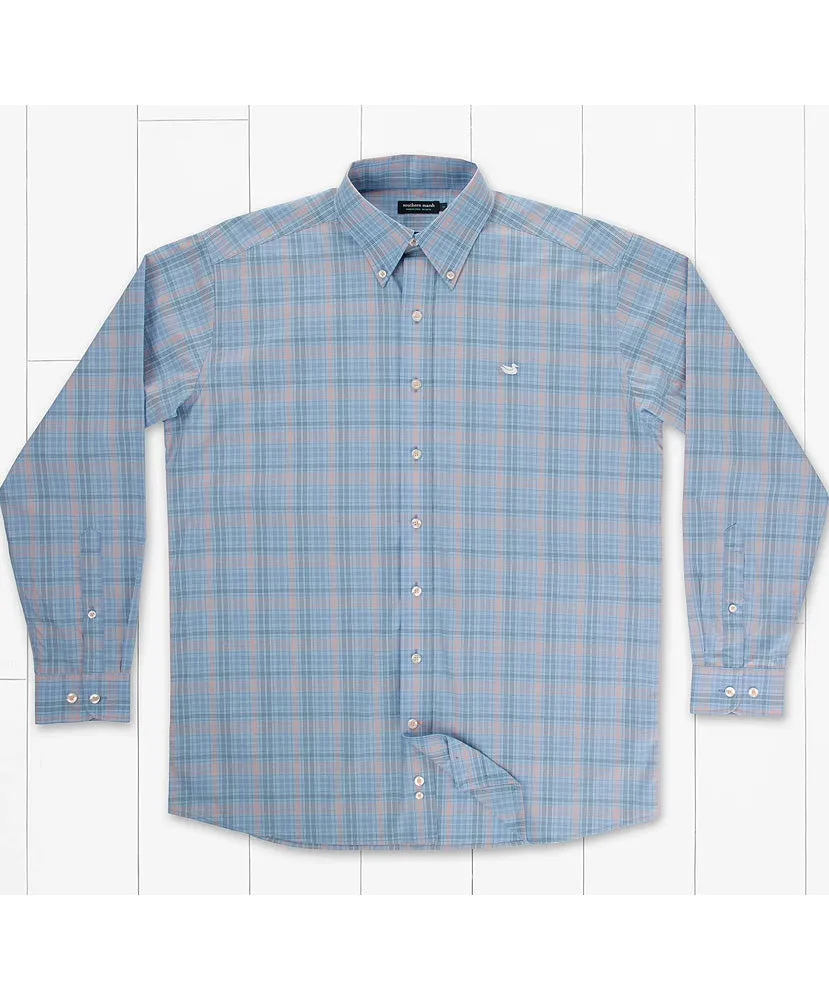 Southern Marsh - Aiken Windowpane Wrinkle Free Dress Shirt