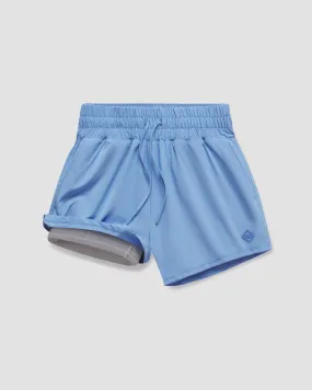 Southern Shirt Co Lined Hybrid Shorts - Blue Dream