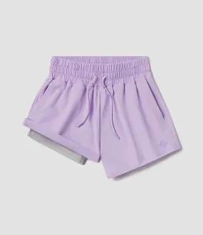 Southern Shirt Co Lined Hybrid Shorts - Purple Rose