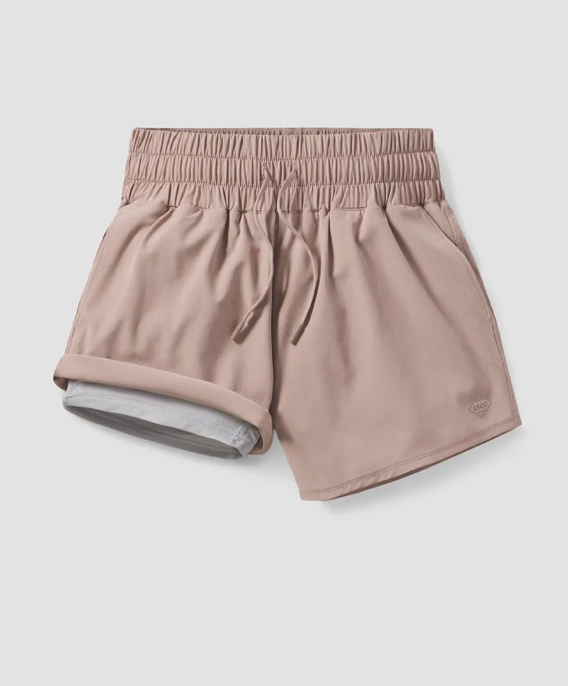 Southern Shirt Co - Women's Lined Hybrid Shorts