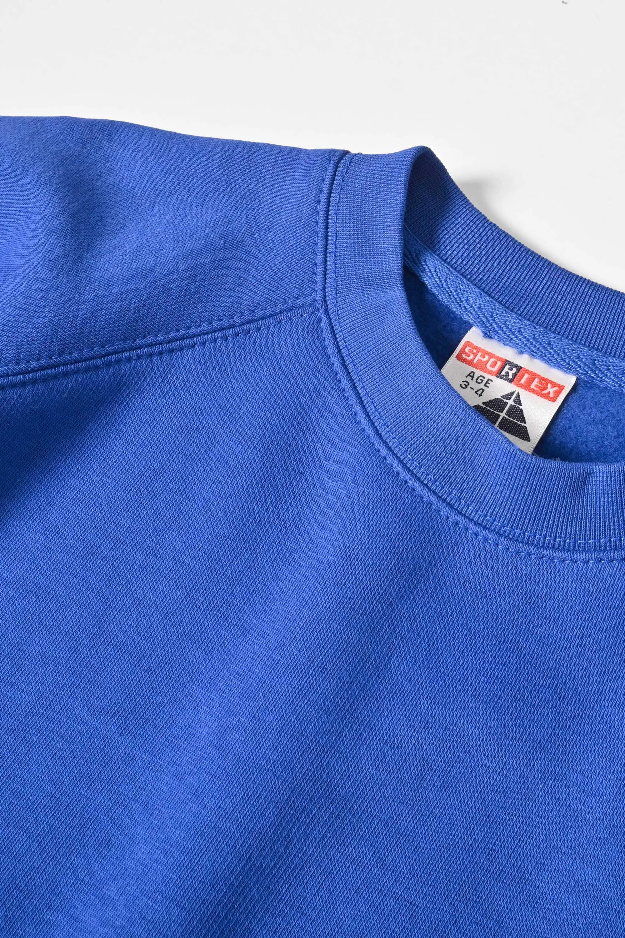 Sportex Kid's Solid Design Raglan Sleeve Fleece Sweat Shirt