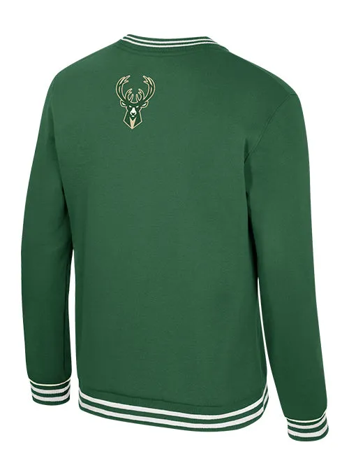 Stadium Essentials Half-Time Milwaukee Bucks Crewneck Sweatshirt