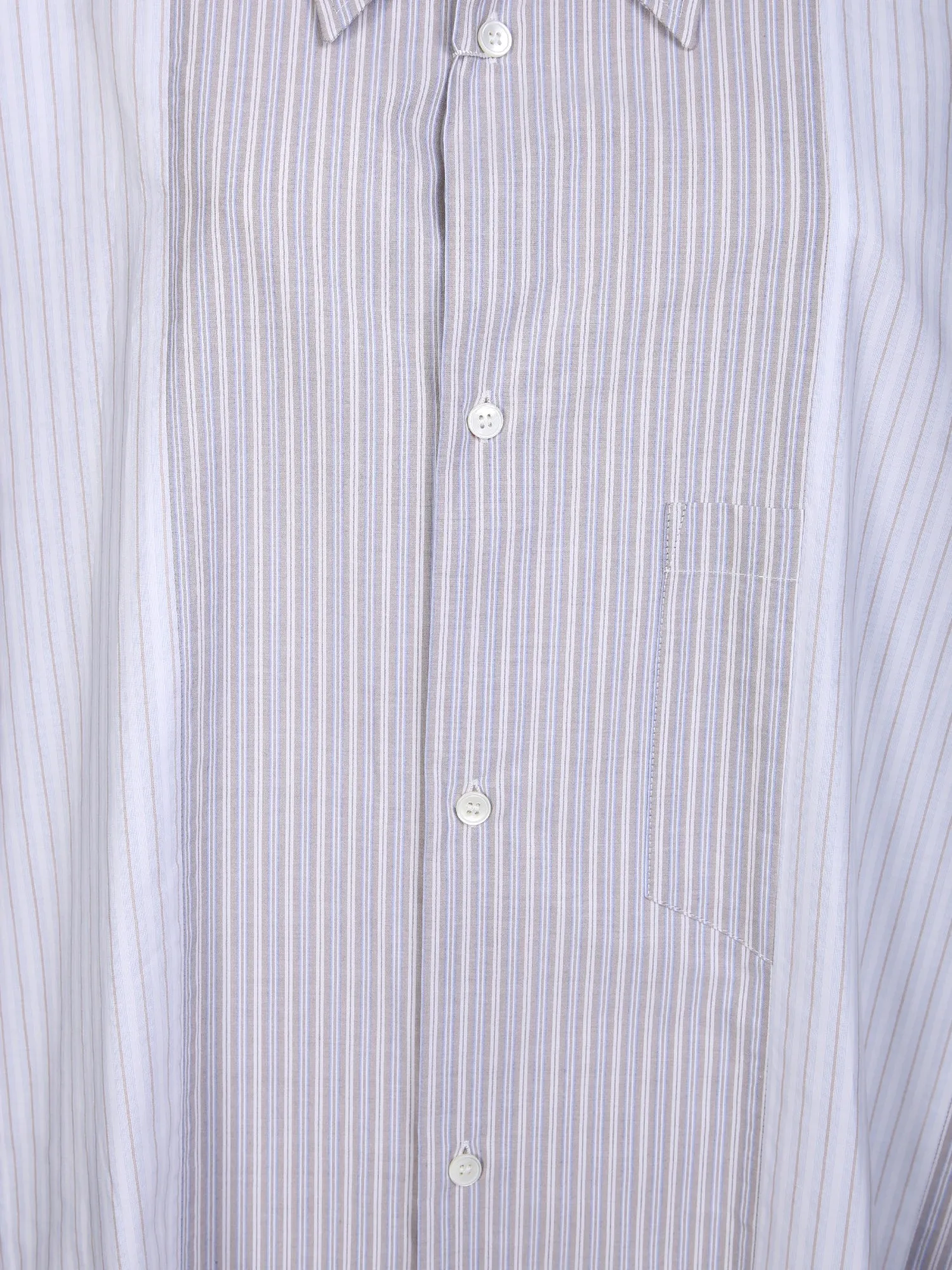 Striped shirt dress