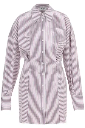 Striped Shirt Dress