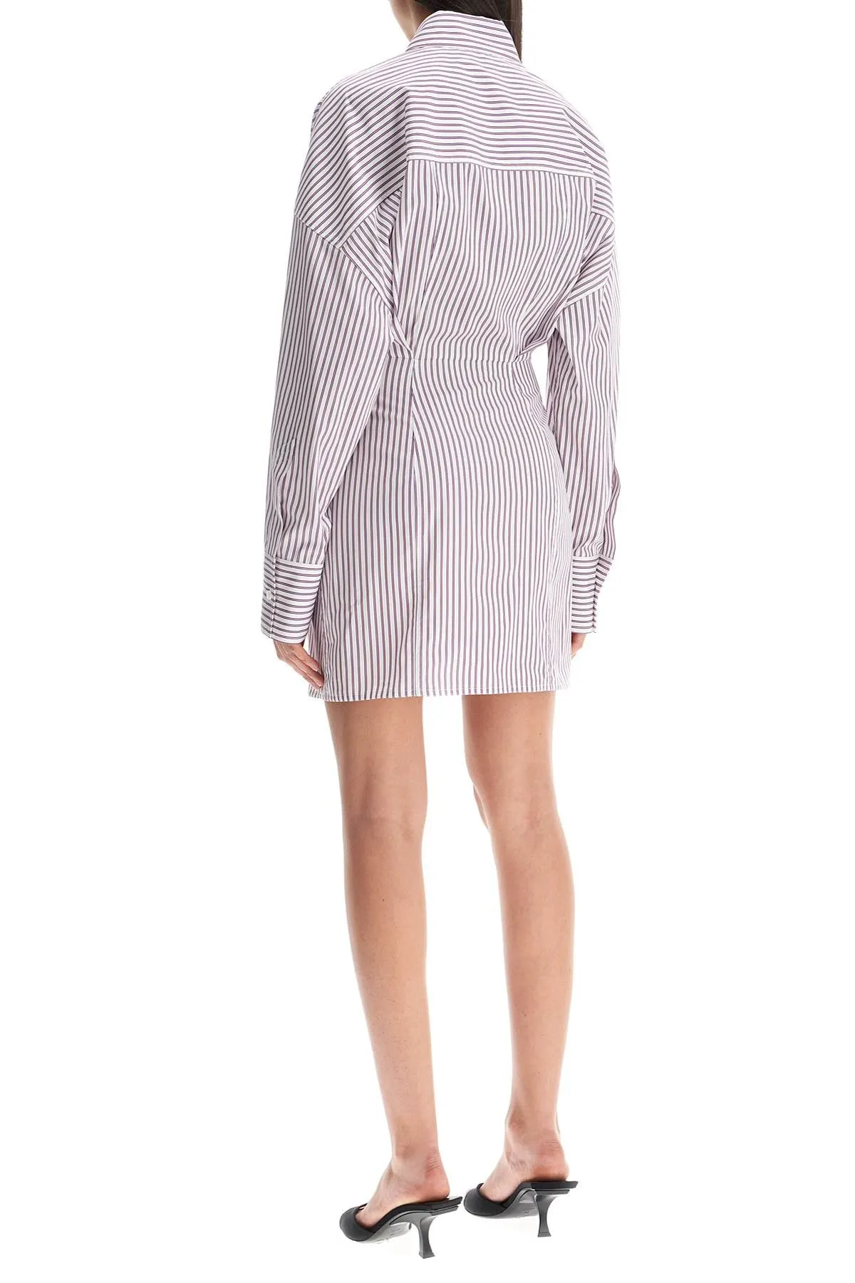 Striped Shirt Dress
