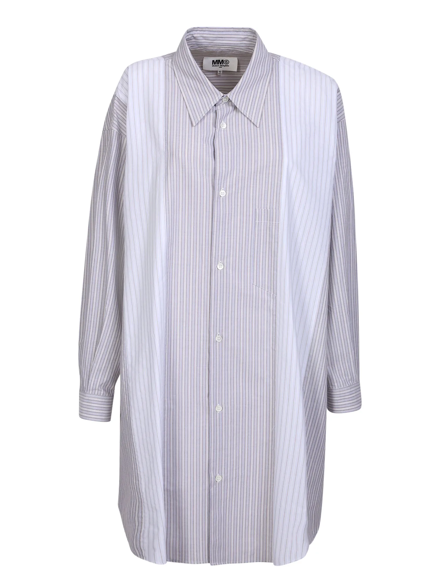 Striped shirt dress