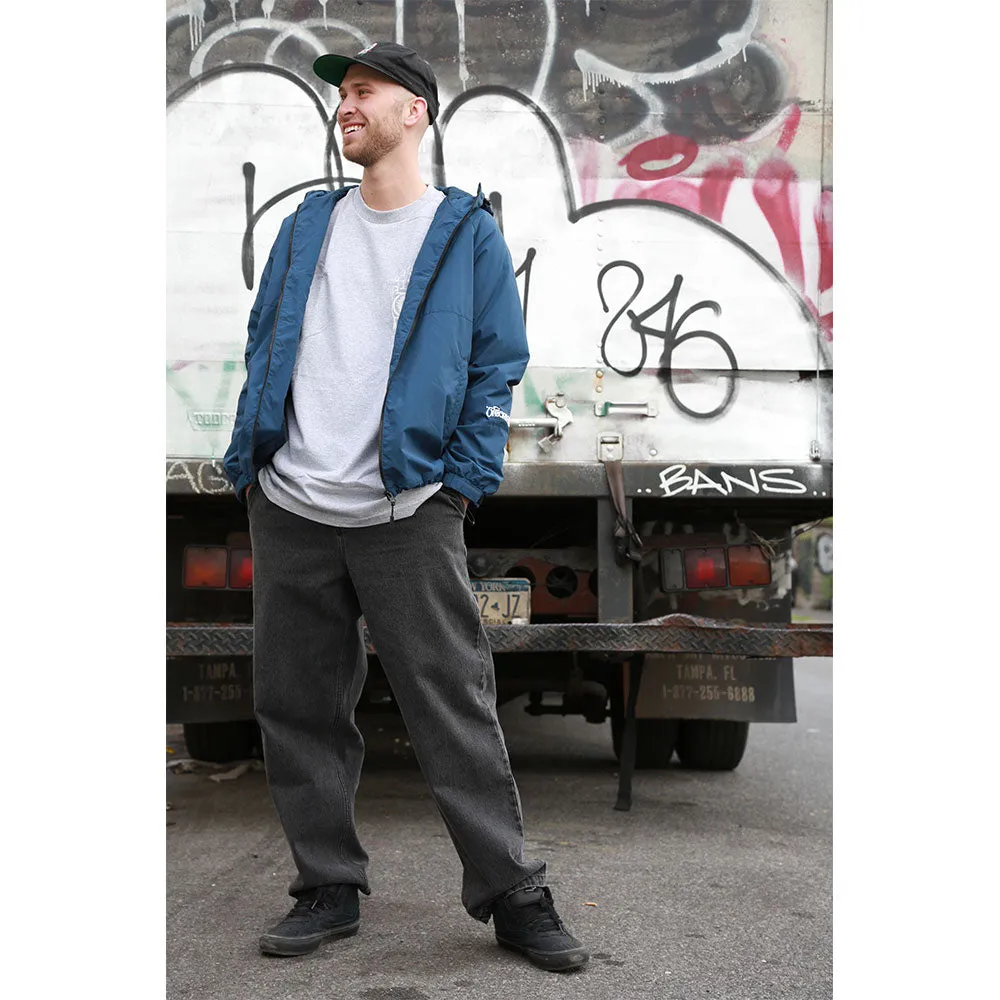 THEORIES BELVEDERE DENIM TROUSERS WASHED BLACK